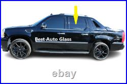 Fits 2007-2014 Cadillac Escalade EXT & ESV Driver Rear Left Door Window Glass