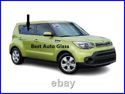 Fits 2014-2019 Kia Soul 4D Hatchback Passenger Right Rear Door Window Glass/Dark