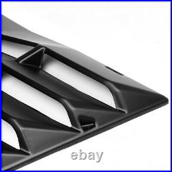 Fits 2016-2020 Chevy Camaro CoupeMATTE BLACKRear Window Louver Sun Shade Cover