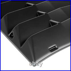 Fits 2016-2020 Chevy Camaro CoupeMATTE BLACKRear Window Louver Sun Shade Cover