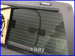 Fits 2017-2021 Ford F250 F350 F450 F550 Power Slider Back Window Glass OE WithLogo