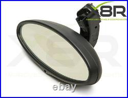 For BMW E46 M3 E39 M5 Oval Rear View Mirror Auto Dimming Replacement Glass Cell