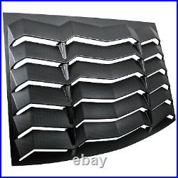 For Ford Mustang 2005-2014 Rear Window Louver Cover Windshield Sun Shade Vent