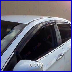 For Honda Civic22 Hatchback 3D MUGEN JDM STYLE DARK WINDOW VISOR VENT RAIN GUARD