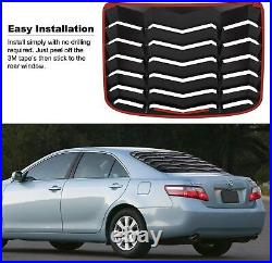 For Toyota Camry 2007 08 09 10 2011 Rear Window Louver ABS Sun Windshield Cover