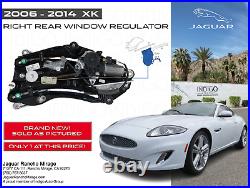 Jaguar XK 2006 to 2014 Right Rear Quarter Glass Window Regulator C2P24321 NEW