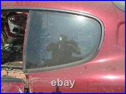 Maserati Coupe Gransport Left Rear Quarter Side Glass Window # 387700401