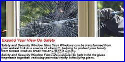 Mirror Window Film One Way Silver 15 Tinting Reflective Privacy Tint 36 x 100FT