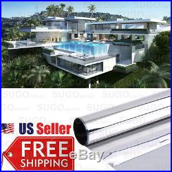 Mirror Window Film One Way Silver 35 Tinting Reflective Privacy Tint 36 x 50FT