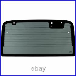New Rear/Back Heated 50% Tinted Gray Tinted Glass Window For Jeep Wrangler 97-02