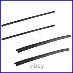 OEM Lower Door Weatherstrip Seal Set of 4 Front & Rear for Ford F250 F350 F450