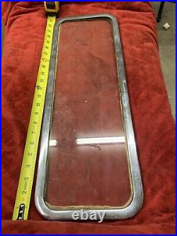 ORIGINAL 1932 1936 Ford Roadster Cabriolet Rear Window Frame and glass hot rod