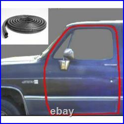 Rear Door Weather Strip Seal 8 Piece Kit Set for Chevrolet GMC Pickup Truck SUV