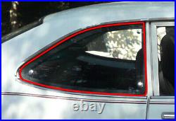 Rear Side 1/4 Quarter Window Rubbers For Toyota Corolla Ke25 Te27 2 Door Coupe