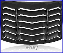 Rear Window Louver For Chevrolet Camaro 2010-2015 ABS Windshield Cover Lambo