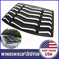 Rear Window Louver Windshield Cover for Dodge Charger 2011-2021 GT Lambo Style