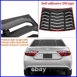 Rear Window Louver Windshield Cover for Toyota Camry 2012-2017 in GT Lambo Style