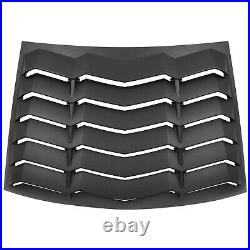 Rear Window Louver Windshield Cover for Toyota Camry 2012-2017 in GT Lambo Style