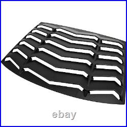 Rear Window Louver for Dodge Charger 2011-2021 SXT/GT/RT/RT Scat Pack Widebody