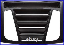 Rear Window Louver for Ford Mustang 2005-2014 ABS Matte Black Windshield Cover