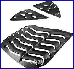 Rear and Side Window Louvers Cover Sun Shade Vent For 20132020 Ford Fusion