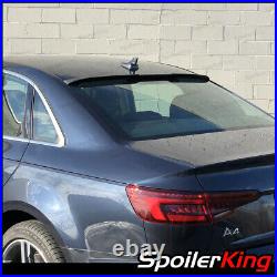 Rear window roof spoiler withcenter cut (Fits Audi A4 / S4 2017-on B9) 284RC