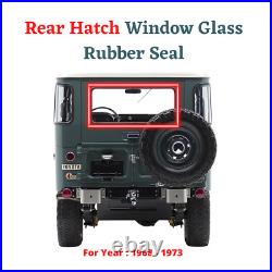 Toyota Land Cruiser FJ40 (1968-1973) Rear Hatch Window Glass Rubber Seal
