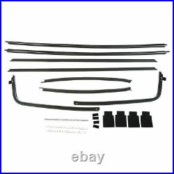 Weather Strip Seal Set Kit 13pc for 70-72 Chevy Chevelle Malibu 2 Door Hardtop