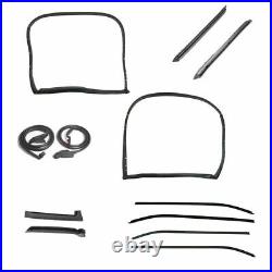 Weatherstrip Seal Kit 12 Piece Set for 73-77 Chevy Corvette Coupe with T-Top New