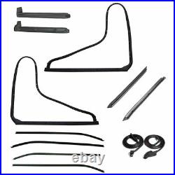 Weatherstrip Seal Kit 12 Piece Set for 78-82 Chevy Corvette Coupe with T-Top New