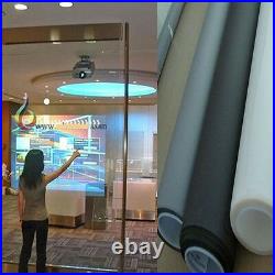 Wide60/Clear Rear Projection Film/Projector/Screen/Material/WindowithGlass Decor