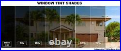 Window Film tint 2 Ply 36x100 FT 5%15%, 20% 35% 50% Intersolar Auto Residential