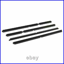 Window Sweep Outer Front & Rear Set of 4 for 99-04 Jeep Grand Cherokee